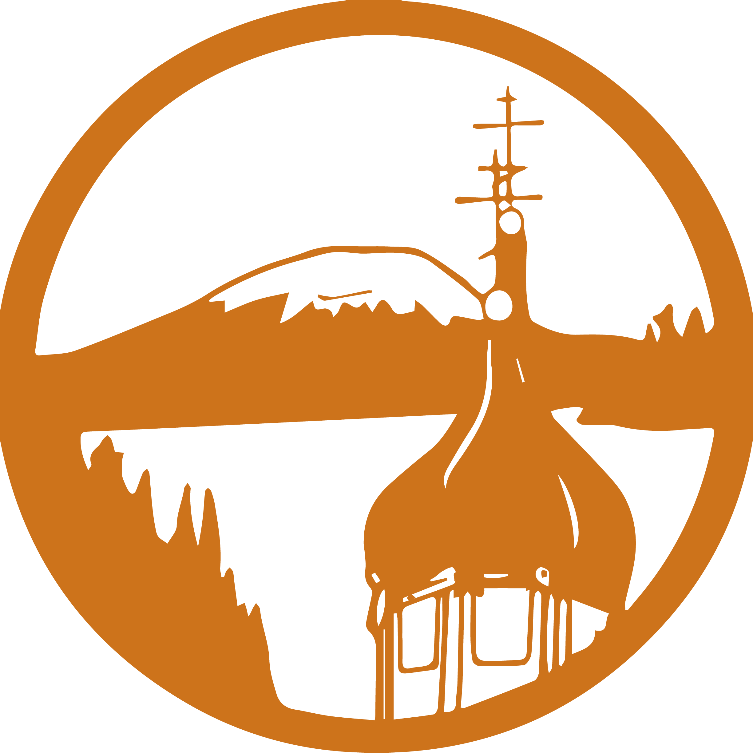 Orange Chamber Icon